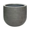 Cody Plant Pot - Ridged Dark Grey 2 Cody Plant Pot - Ridged Dark Grey -Plants Sale Store 6FSTRIGD2