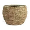 Abby Plant Pot - Straw Grass 2 Abby Plant Pot - Straw Grass -Plants Sale Store Abby Plant Pot Straw Grass 30cm