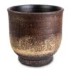 Aico Plant Pot - Shiny Brown -Plants Sale Store Aico Plant Pot Shiny Brown 22x20cm
