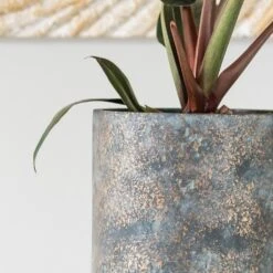 Aily Plant Pot - Earth Cement -Plants Sale Store Aily Anthracite 2