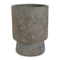 Aily Plant Pot - Earth Cement -Plants Sale Store Aily Plant Pot Anthracite 14x18cm