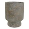 Aily Plant Pot - Earth Cement 1 Aily Plant Pot - Earth Cement -Plants Sale Store Aily Plant Pot Anthracite 19x23cm