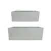 Amfa Trough Planters - Set Of 2 - Grey 2 Amfa Trough Planters - Set Of 2 - Grey -Plants Sale Store Amfa Trough Planters Set of 2 Grey