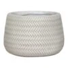 Angle Darcy Plant Pot - White -Plants Sale Store Angle Darcy Plant Pot White