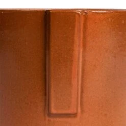 Aries Handles Plant Pot - Bright Rust -Plants Sale Store Aries Handles Plant Pot Bright Rust