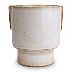 Aries Handles Plant Pot - White -Plants Sale Store Aries Handles Plant Pot White 14x15cm
