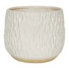Arles Leaf Plant Pot - White -Plants Sale Store Arles Leaf Plant Pot White
