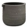 Aurora Terrazzo Handle Plant Pot - Slate -Plants Sale Store Aurora Terrazzo Handle Plant Pot Slate 22 x 21cm