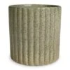 Azalea Ribbed Plant Pot - Speckled Green Stone -Plants Sale Store Azalea Ribbed Plant Pot Speckled Green Stone 15x15cm