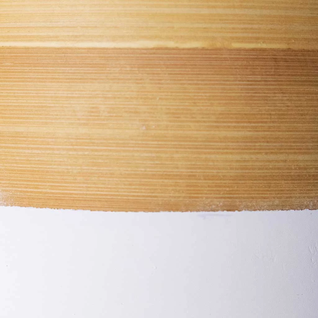 Bamboo Plant Pot - White 5 Bamboo Plant Pot - White - Image 3