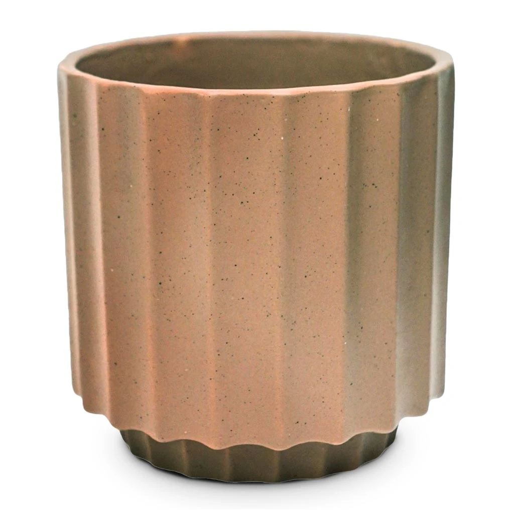 Bourton Scalloped Plant Pot - Clay 3 Bourton Scalloped Plant Pot - Clay
