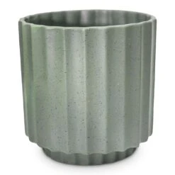 Bourton Scalloped Plant Pot - Sage 16 Bourton Scalloped Plant Pot - Sage -Plants Sale Store Bourton Scalloped Plant Pot Sage 18 x 18cm