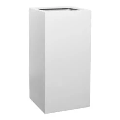 Bouvy Essentials Planter - Matt White -Plants Sale Store Bouvy Essentials Planter Matt White 40x40x80cm