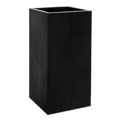 Bouvy Natural Planter - Black -Plants Sale Store Bouvy Natural Planter Black 50x50x100cm