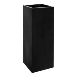Bouvy Natural Planter - Black -Plants Sale Store Bouvy Natural Planter Black 50x50x120cm