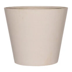 Bucket Refined Planter - Natural White