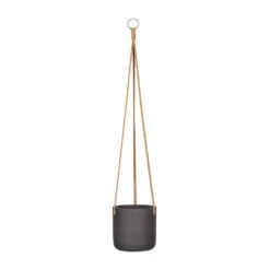 Charlie Hanging Plant Pot - Black Washed -Plants Sale Store Charlie Hanging Plant Pot Black Washed Medium b27f3a1a f49a 4f43 b556 a867f2133a6e