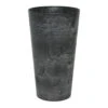 Claire Artstone Tall Planter - Black 1 Claire Artstone Tall Planter - Black -Plants Sale Store Claire Artstone Tall Planter Black 28x49cm
