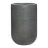 Cody Plant Vase - Ridged Dark Grey -Plants Sale Store Cody Plant Vase Ridged Dark Grey 35x55cm
