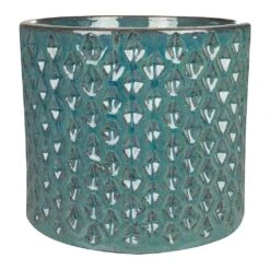 Dion Planters - Set Of 3 - Ocean Blue 20 Dion Planters - Set Of 3 - Ocean Blue -Plants Sale Store Dion Planter Ocean Blue