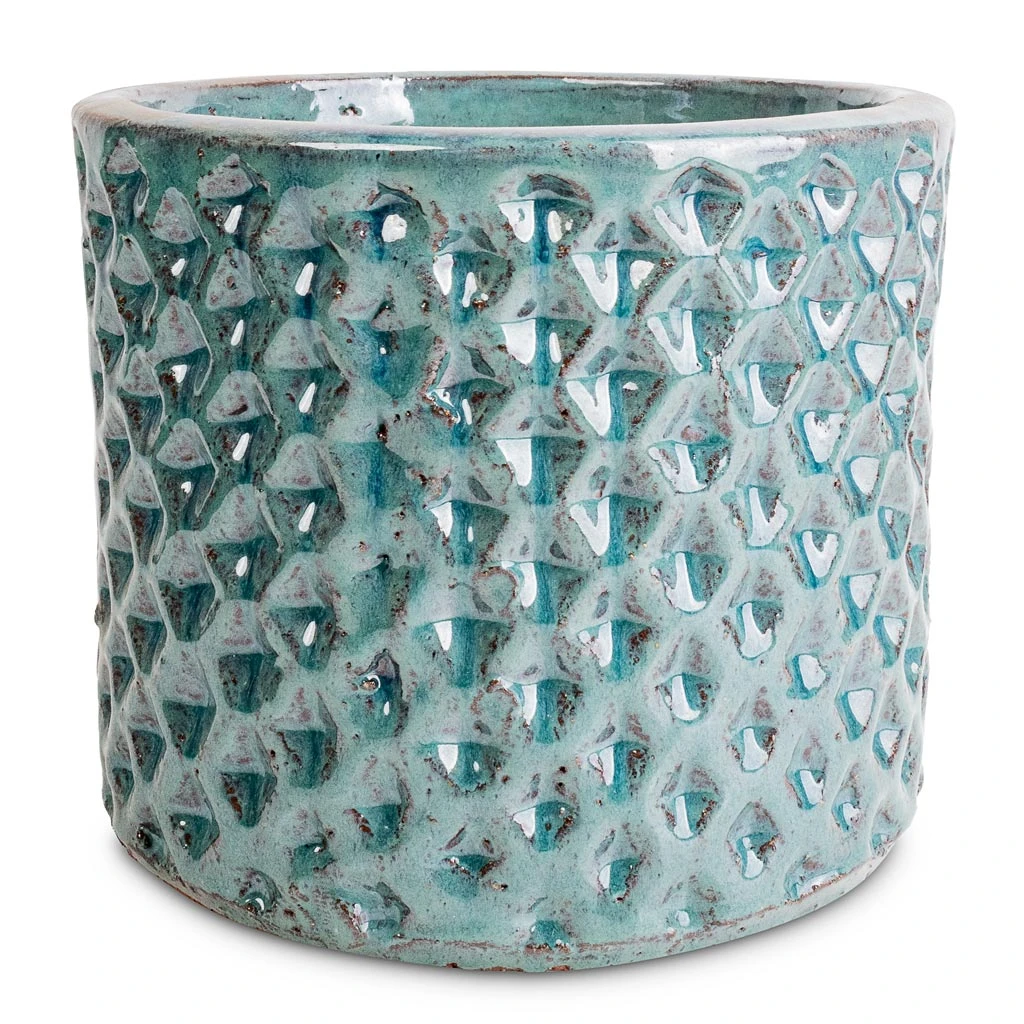 Dion Planters - Set Of 3 - Ocean Blue 7 Dion Planters - Set Of 3 - Ocean Blue - Image 5