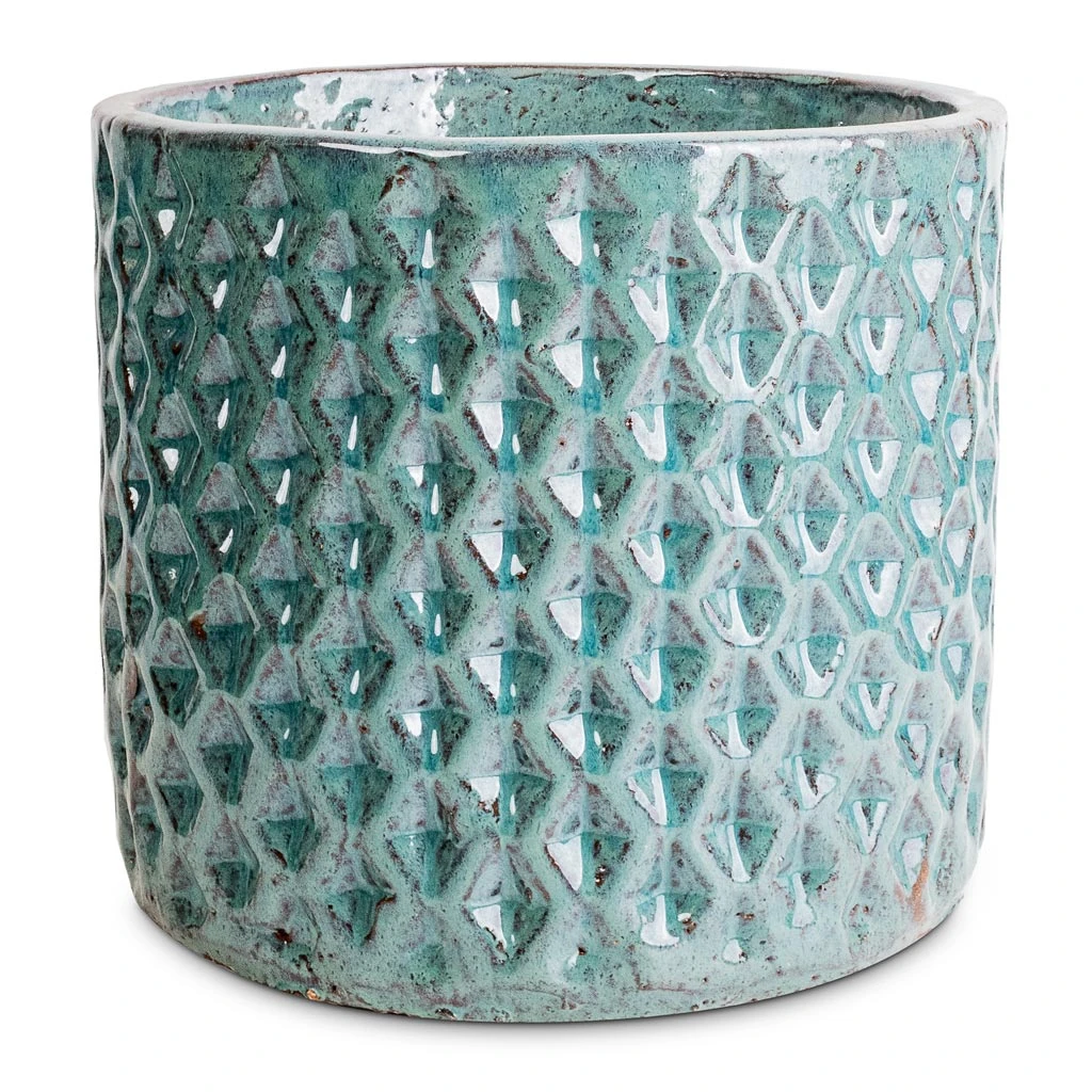 Dion Planters - Set Of 3 - Ocean Blue 9 Dion Planters - Set Of 3 - Ocean Blue - Image 7