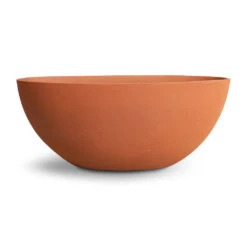 Dorant Refined Oval Plant Bowl - Canyon Orange -Plants Sale Store Dorant Refined Oval Plant Bowl Canyon Orange 32x13.5x12.5cm