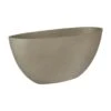 Dorant Refined Oval Plant Bowl - Clouded Grey -Plants Sale Store Dorant Refined Oval Plant Bowl Clouded Grey 43x17.5x16cm