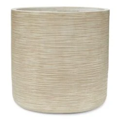Dune Cylinder Planter - Oat -Plants Sale Store Dune Cylinder Planter Oat 44x44cm