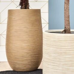 Dune Partner Planter - Almond 21 Dune Partner Planter - Almond -Plants Sale Store Dune Partner Planter Almond Lifestyle