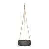 Eileen Hanging Plant Bowl - Black Washed -Plants Sale Store Eileen Hanging Plant Bowl Black Washed Medium
