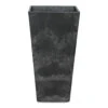 Ella Artstone Tall Planter - Black -Plants Sale Store Ella Artstone Tall Planter Black 40x40x90cm