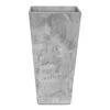 Ella Artstone Tall Planter - Grey -Plants Sale Store Ella Artstone Tall Planter Grey 40x40x90cm