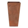 Ella Artstone Tall Planter - Oak -Plants Sale Store Ella Artstone Tall Planter Oak 40x40x90cm