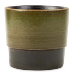 Erik Plant Pot - Dark Olive -Plants Sale Store Erik Plant Pot Olive 14x12cm