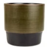 Erik Plant Pot - Dark Olive -Plants Sale Store Erik Plant Pot Olive 26x23cm