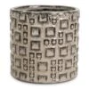 Fiene Plant Pot - Grey -Plants Sale Store Fiene Plant Pot Grey 14x14cm
