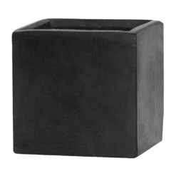 Fleur Natural Planter - Black 25 Fleur Natural Planter - Black -Plants Sale Store Fleur Natural Planter Black 15x15x15cm