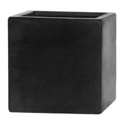Fleur Natural Planter - Black 22 Fleur Natural Planter - Black -Plants Sale Store Fleur Natural Planter Black 20x20x20cm