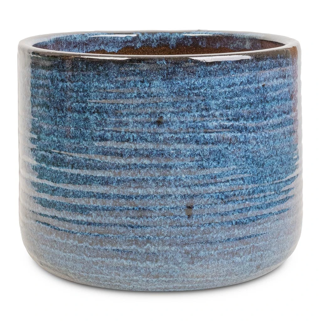 Gilia Planters - Set Of 3 - Blue 3 Gilia Planters - Set Of 3 - Blue