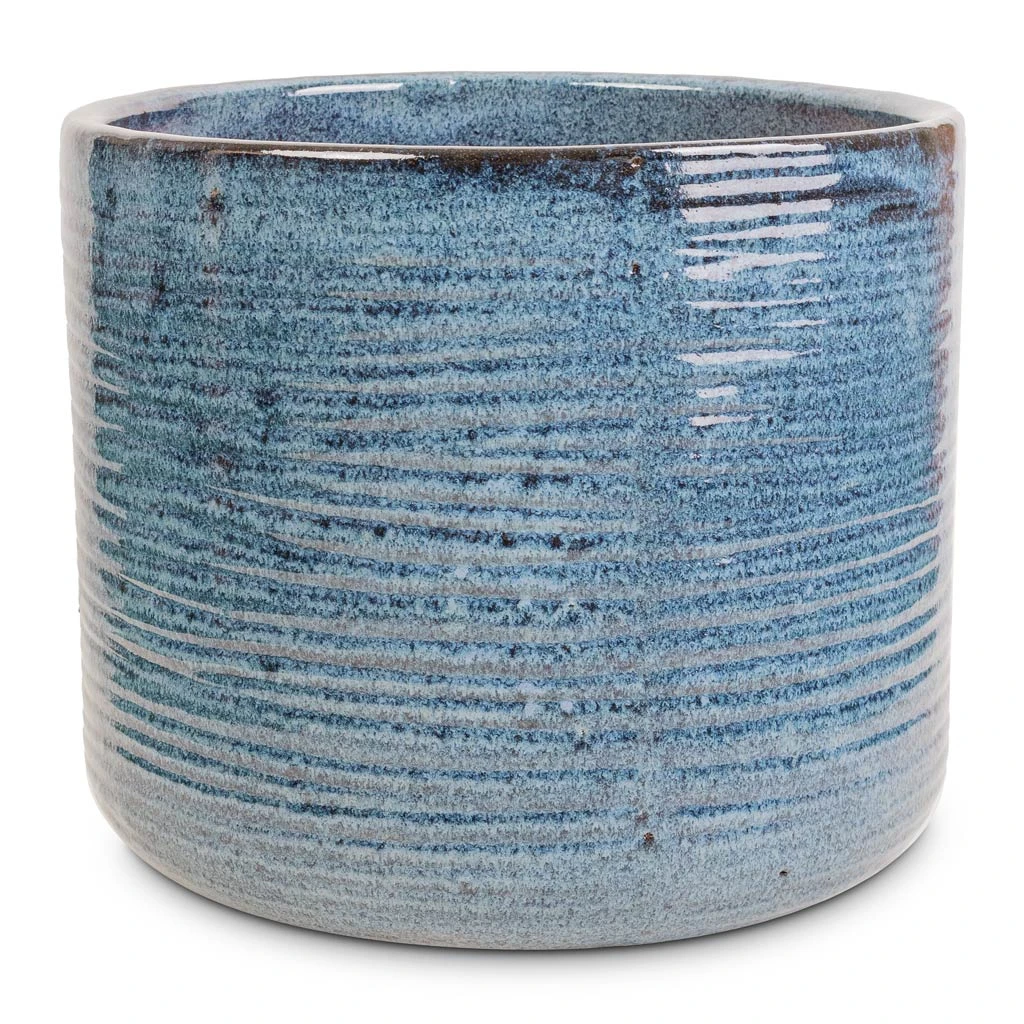 Gilia Planters - Set Of 3 - Blue 5 Gilia Planters - Set Of 3 - Blue - Image 3