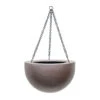 Gradient Hanging Plant Bowl - Matt Coffee -Plants Sale Store Gradient Hanging Plant Bowl Matt Coffee 33x21cm