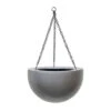 Gradient Hanging Plant Bowl - Matt Grey 2 Gradient Hanging Plant Bowl - Matt Grey -Plants Sale Store Gradient Hanging Plant Bowl Matt Grey 33x21cm