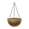 Gradient Hanging Plant Bowl - Matt Honey -Plants Sale Store Gradient Hanging Plant Bowl Matt Honey 33x21cm