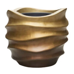 Gradient Lee Couple Planter - Matt Honey -Plants Sale Store Gradient Lee Couple Planter Matt Honey 61x49cm