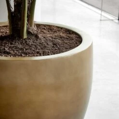 Gradient Balloon Planter - Matt Honey -Plants Sale Store Gradient Planter Matt Honey 1