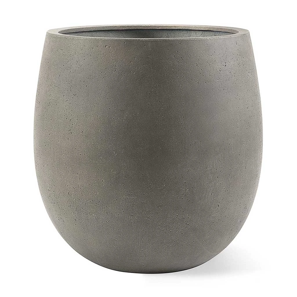 Grigio Balloon Plant Pot - Natural Concrete 3 Grigio Balloon Plant Pot - Natural Concrete