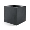 Grigio Cube Planter - Anthracite Concrete -Plants Sale Store Grigio Cube Planter Anthracite Concrete