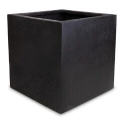 Grigio Cube Planter - Anthracite Concrete -Plants Sale Store Grigio Cube Planter Anthracite Concrete 50x50x50cm