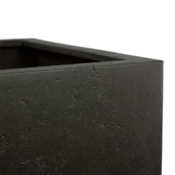 Grigio Cube Planter - Rusty Iron Concrete -Plants Sale Store Grigio Cube Planter Rusty Iron Concrete Close Up